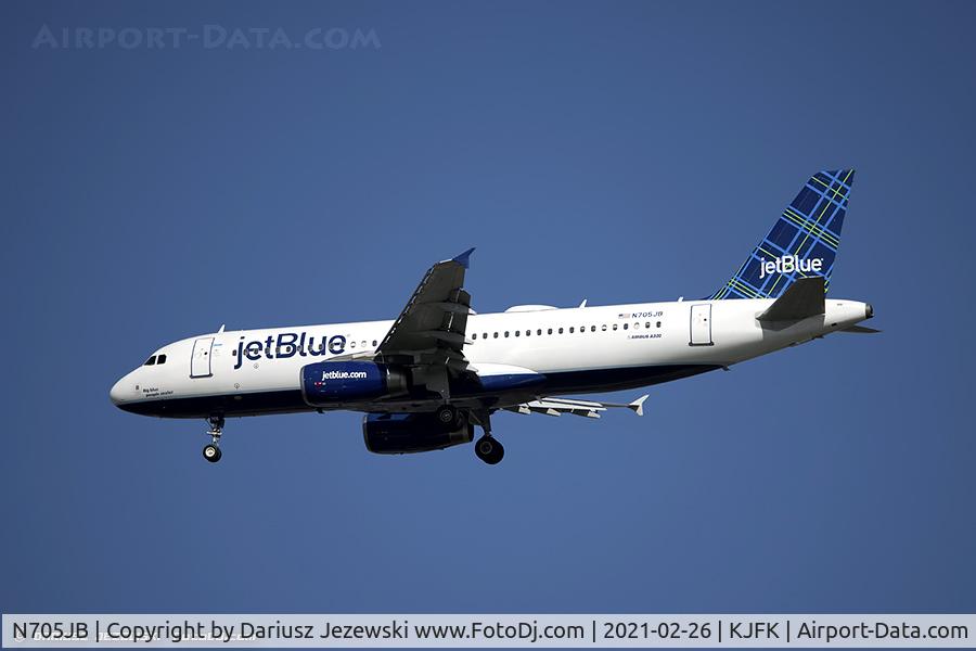 N705JB, 2008 Airbus A320-232 C/N 3416, Airbus A320-232 