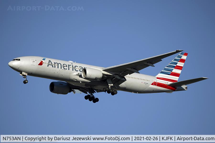 N753AN, 2001 Boeing 777-223 C/N 30261, Boeing 777-223/ER - American Airlines  C/N 30261, N753AN