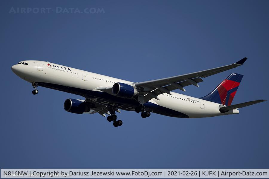 N816NW, 2007 Airbus A330-323X C/N 0827, Airbus A330-323 - Delta Air Lines  C/N 827, N816NW