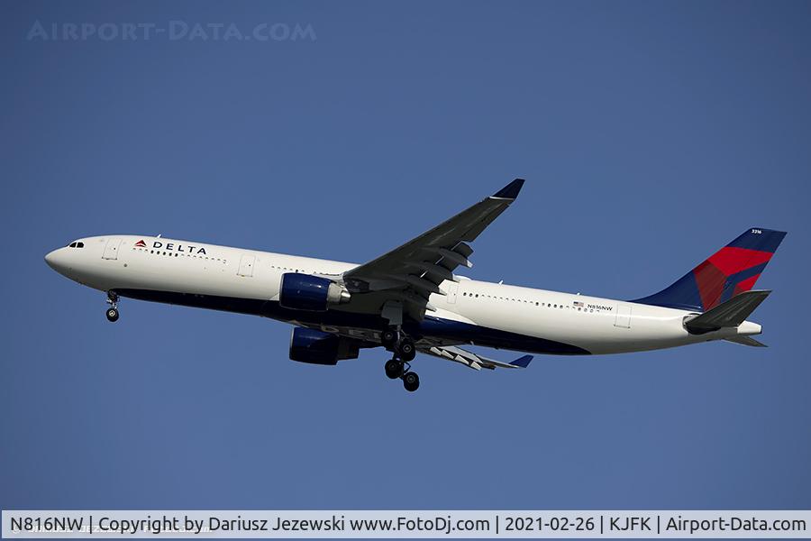 N816NW, 2007 Airbus A330-323X C/N 0827, Airbus A330-323 - Delta Air Lines  C/N 827, N816NW