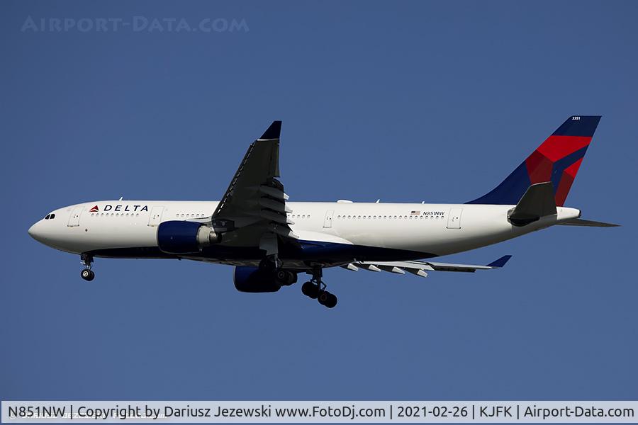 N851NW, 2004 Airbus A330-223 C/N 0609, Airbus A330-223 - Delta Air Lines  C/N 609, N851NW