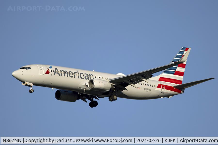 N867NN, 2011 Boeing 737-823 C/N 40762, Boeing 737-823 - American Airlines  C/N 40762, N867NN