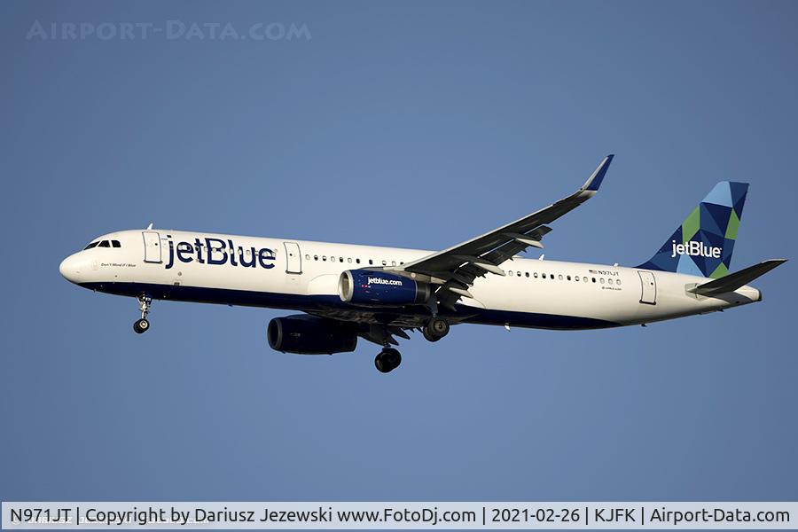 N971JT, 2016 Airbus A321-231 C/N 7390, Airbus A321-231 
