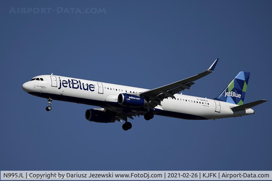 N995JL, 2018 Airbus A321-231 C/N 8293, Airbus A321-231(WL) 