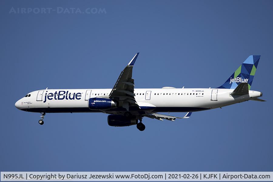 N995JL, 2018 Airbus A321-231 C/N 8293, Airbus A321-231(WL) 