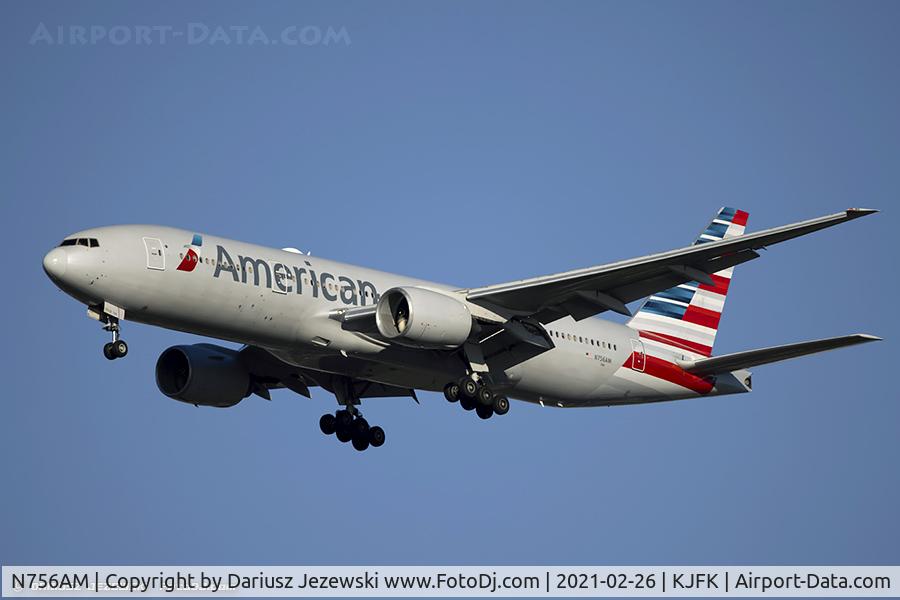 N756AM, 2001 Boeing 777-223 C/N 30264, Boeing 777-223/ER - American Airlines  C/N 30264, N756AM