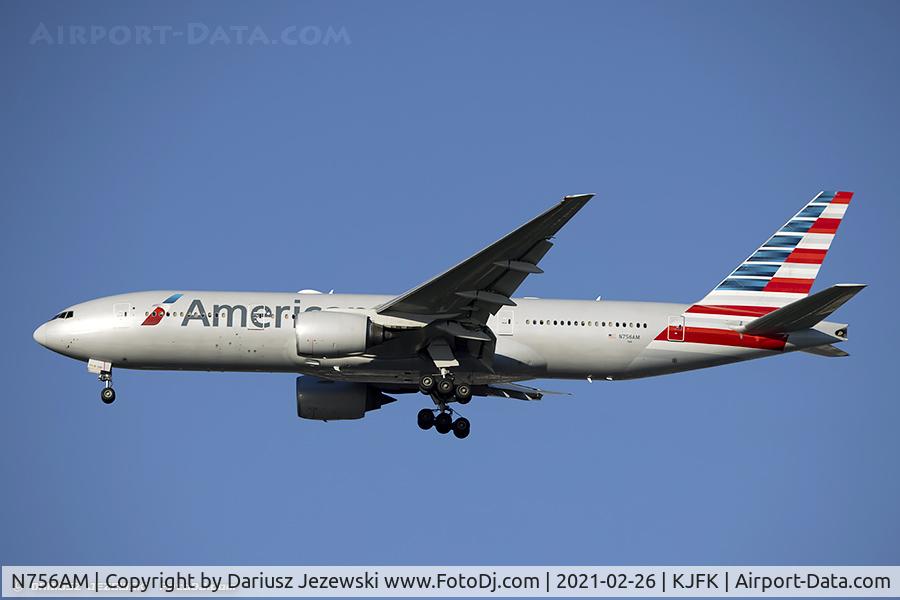 N756AM, 2001 Boeing 777-223 C/N 30264, Boeing 777-223/ER - American Airlines  C/N 30264, N756AM