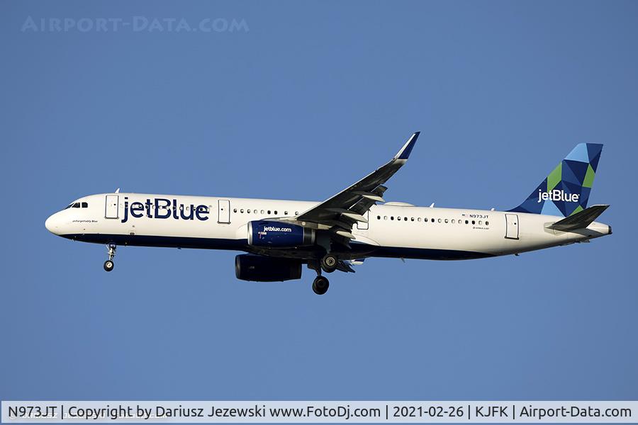 N973JT, 2018 Airbus A321-231 C/N 8581, Airbus A321-231 