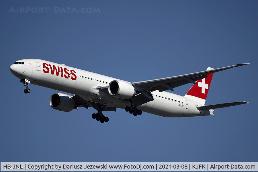 HB-JNL, 2019 Boeing 777-300/ER C/N 66092, Boeing 777-3DE/ER - Swiss International Air Lines  C/N 66092, HB-JNL