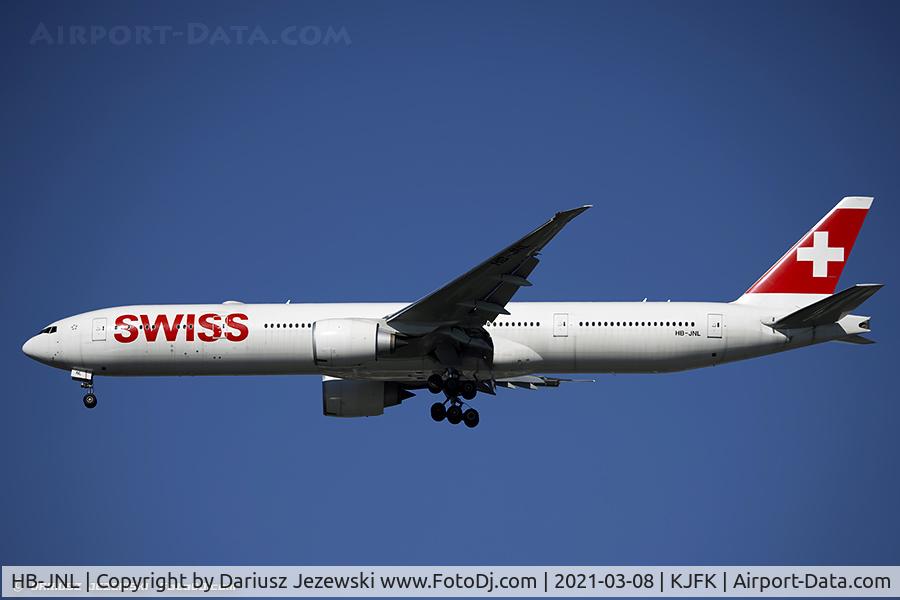 HB-JNL, 2019 Boeing 777-300/ER C/N 66092, Boeing 777-3DE/ER - Swiss International Air Lines  C/N 66092, HB-JNL