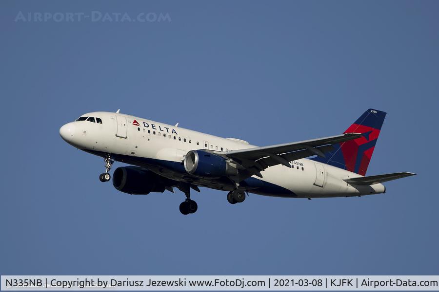 N335NB, 2002 Airbus A319-114 C/N 1662, Airbus A319-114 - Delta Air Lines  C/N 1662, N335NB