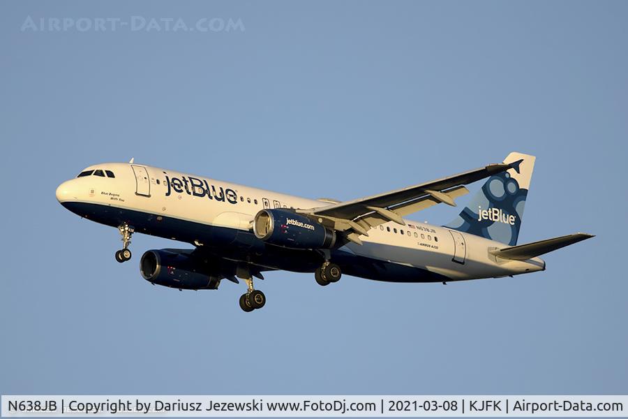 N638JB, 2006 Airbus A320-232 C/N 2802, Airbus A320-232 