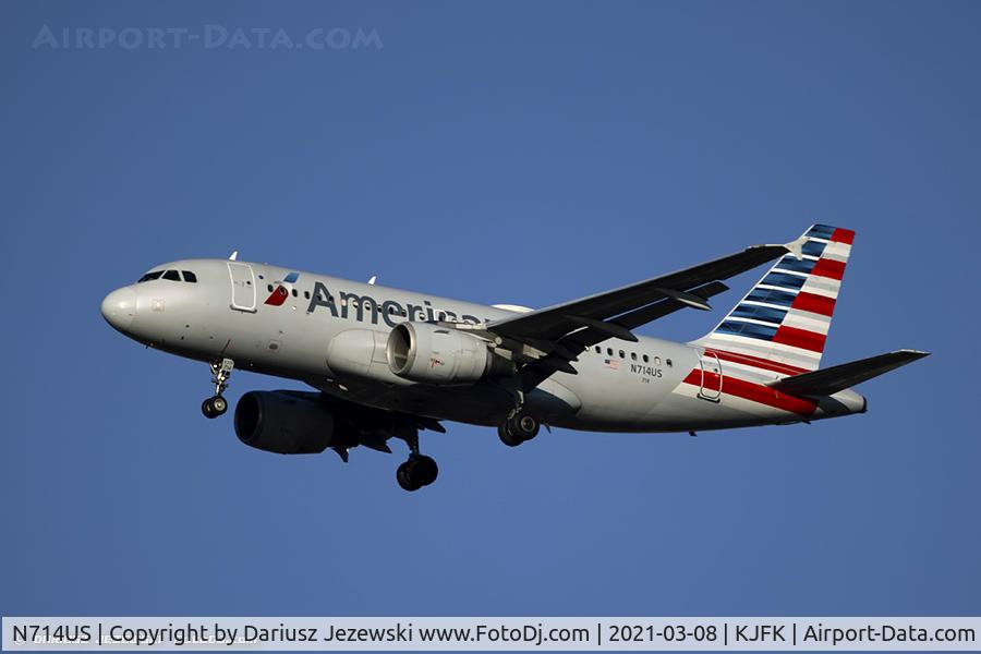 N714US, 1999 Airbus A319-112 C/N 1046, Airbus A319-112 - American Airlines  C/N 1046, N714US