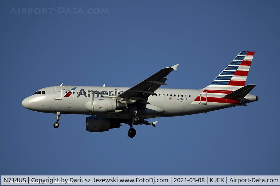 N714US, 1999 Airbus A319-112 C/N 1046, Airbus A319-112 - American Airlines  C/N 1046, N714US