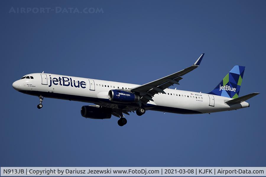 N913JB, 2013 Airbus A321-231 C/N 5909, Airbus A321-231 