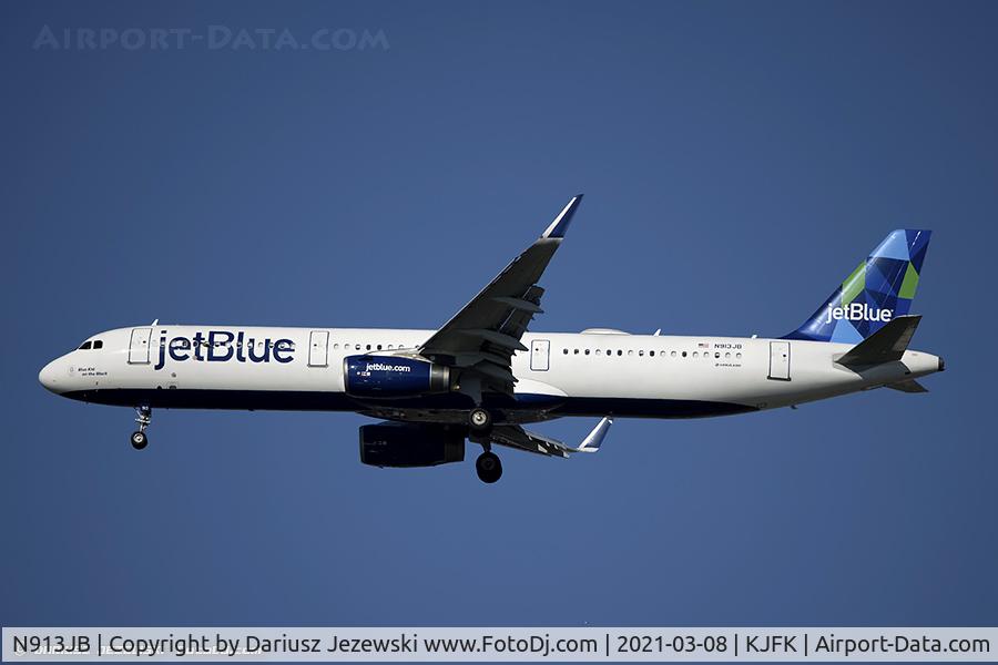N913JB, 2013 Airbus A321-231 C/N 5909, Airbus A321-231 