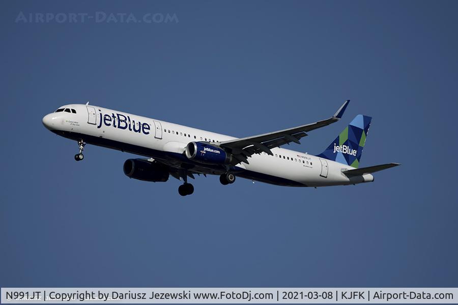 N991JT, 2017 Airbus A320-231 C/N 7994, Airbus A321-231 