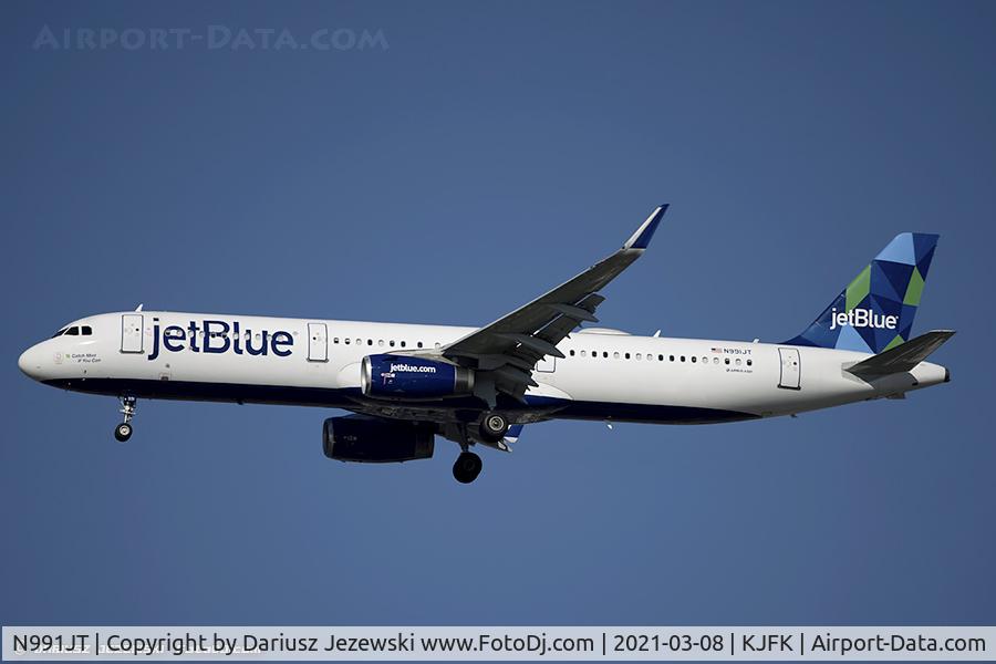N991JT, 2017 Airbus A320-231 C/N 7994, Airbus A321-231 