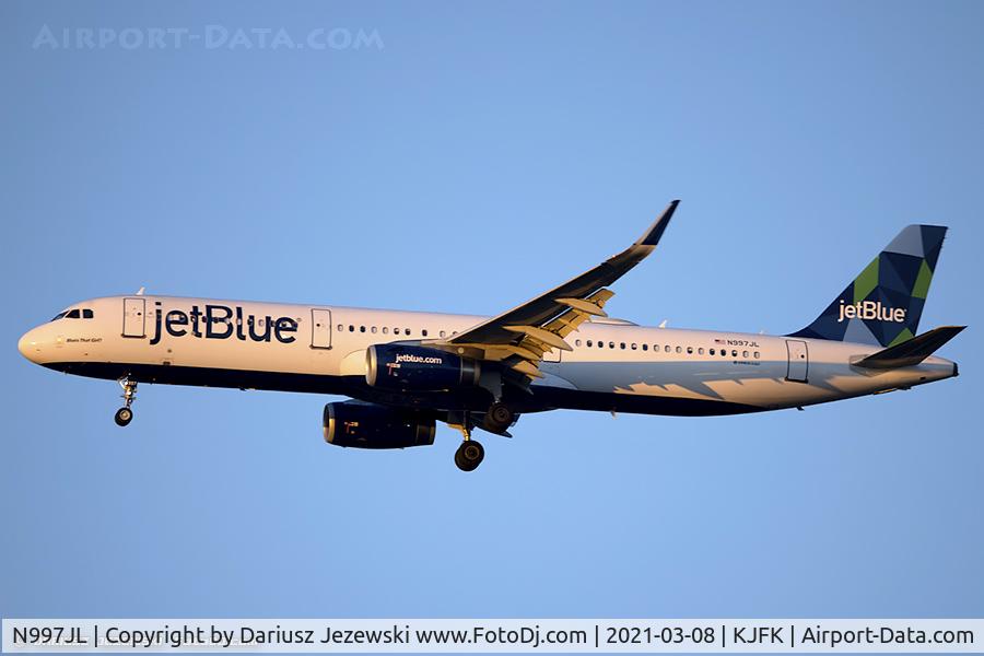 N997JL, 2018 Airbus A321-231 C/N 8473, Airbus A321-231 