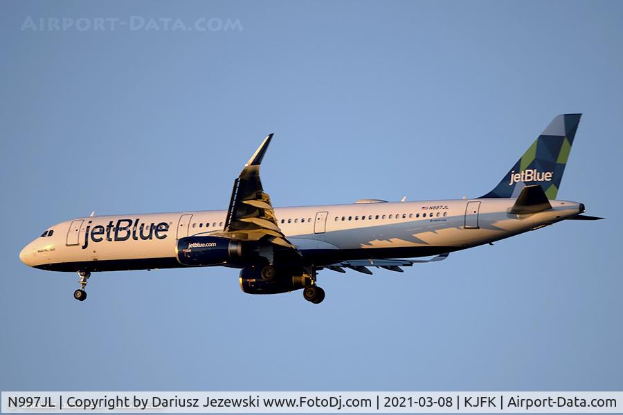 N997JL, 2018 Airbus A321-231 C/N 8473, Airbus A321-231 