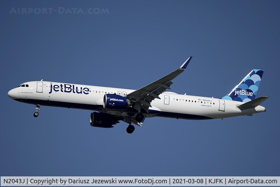 N2043J, 2020 Airbus A321-271NX C/N 9191, Airbus A321-271NX 