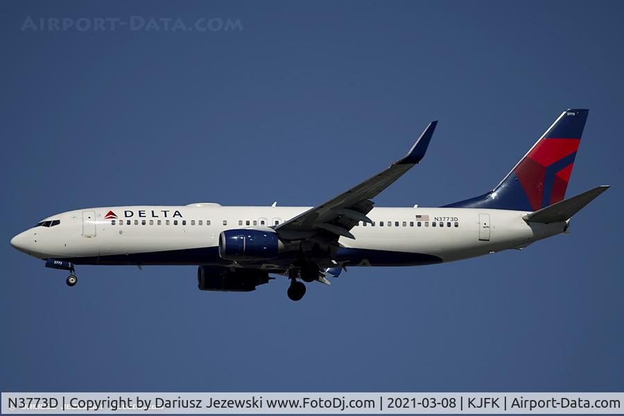 N3773D, 2010 Boeing 737-832 C/N 30825, Boeing 737-832 - Delta Air Lines  C/N 30825, N3773D
