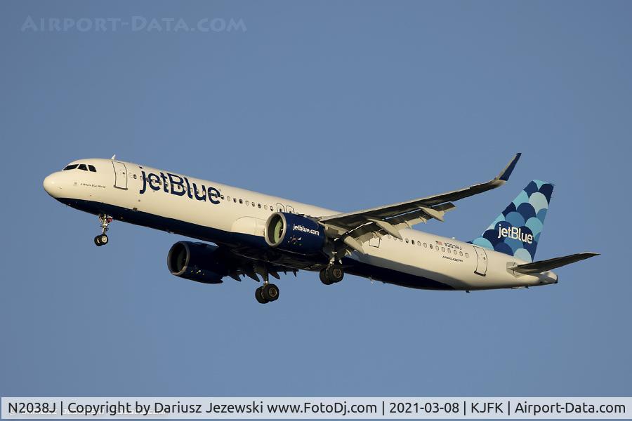 N2038J, 2019 Airbus A321-271NX C/N 9145, Airbus A321-271NX 
