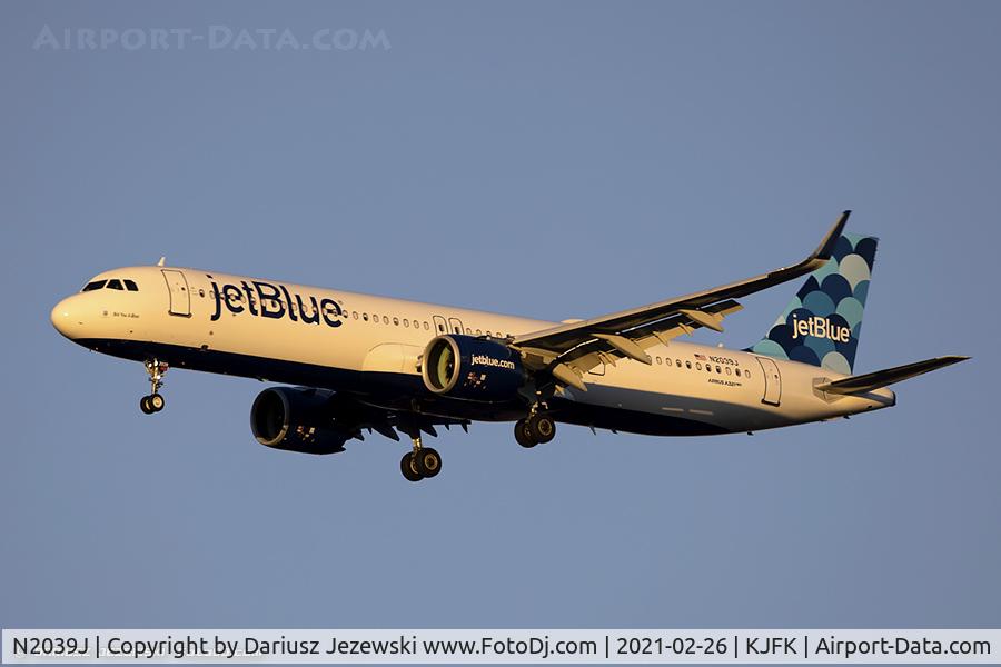 N2039J, 2020 Airbus A321-271NX C/N 9016, Airbus A321-271NX 