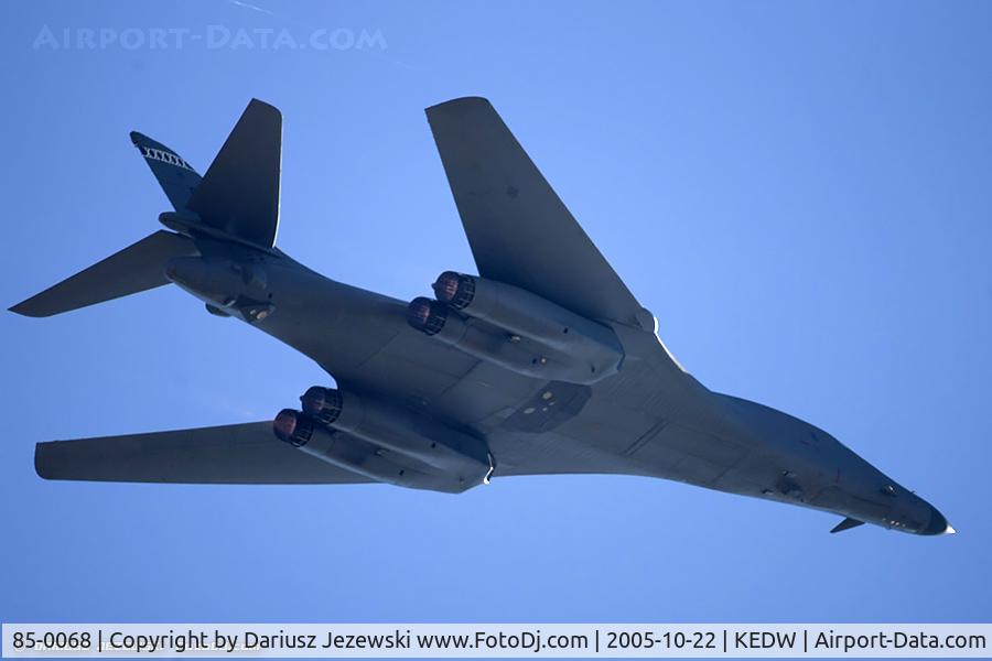 85-0068, 1985 Rockwell B-1B Lancer C/N 28, B-1B Lancer 85-0068 ED from 419th FLTS 
