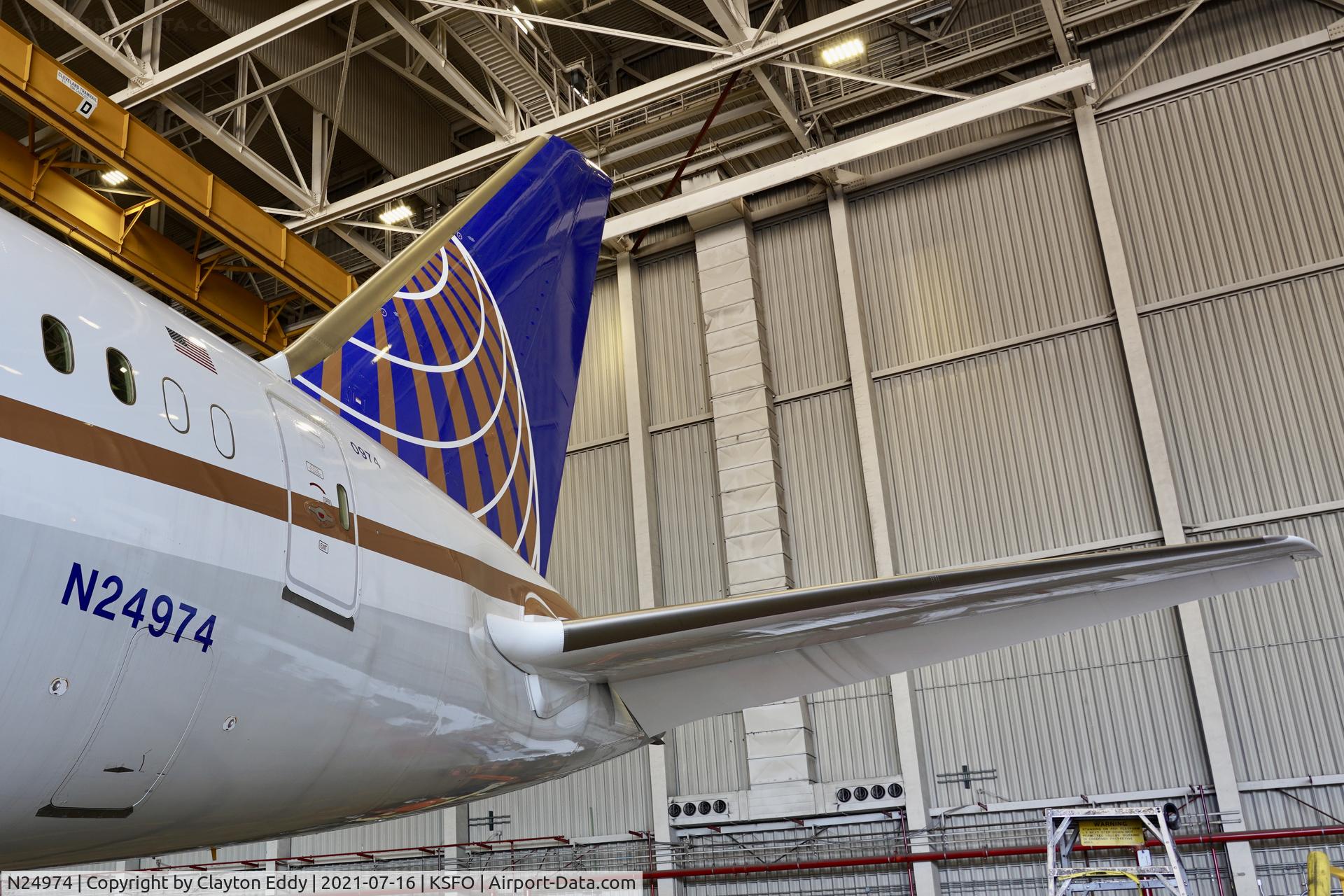 N24974, 2018 Boeing 787-9 Dreamliner Dreamliner C/N 40942, SFO 2021.