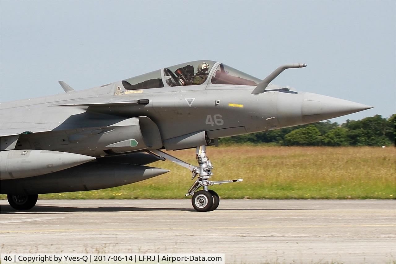 46, 2016 Dassault Rafale M C/N 46, Dassault Rafale M, Taxiing to flight line, Landivisiau Naval Air Base (LFRJ) Tiger Meet 2017