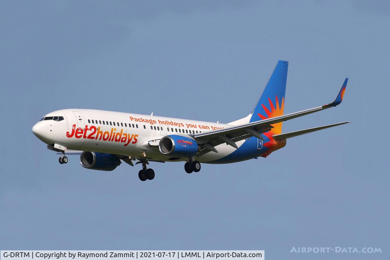 G-DRTM, 2007 Boeing 737-85P C/N 33981, B737-800 G-DRTM Jet2Com