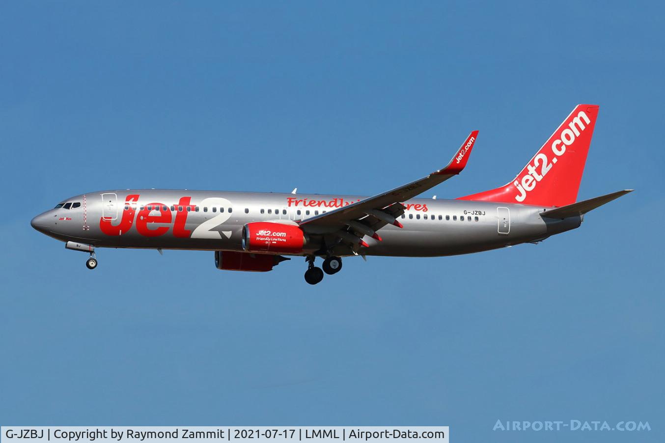 G-JZBJ, 2018 Boeing 737-8MG C/N 63165, B737-800 G-JZBJ Jet2Com