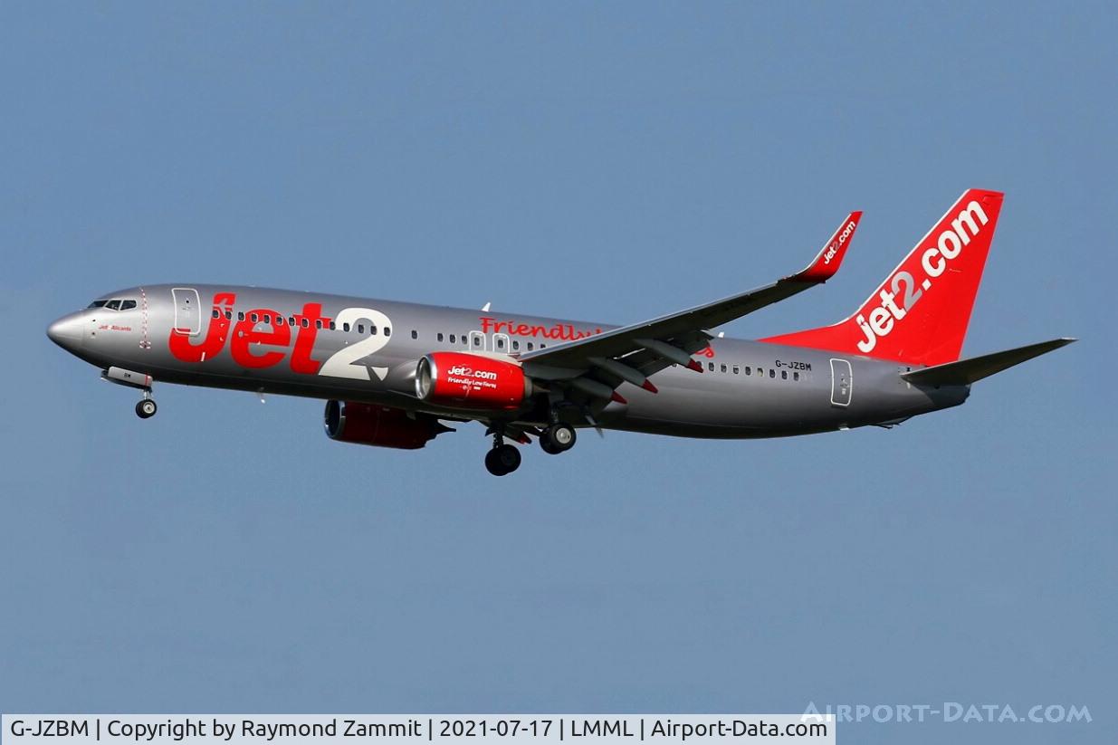 G-JZBM, 2018 Boeing 737-800 C/N 63170, B737-800 G-JZBM Jet2Com