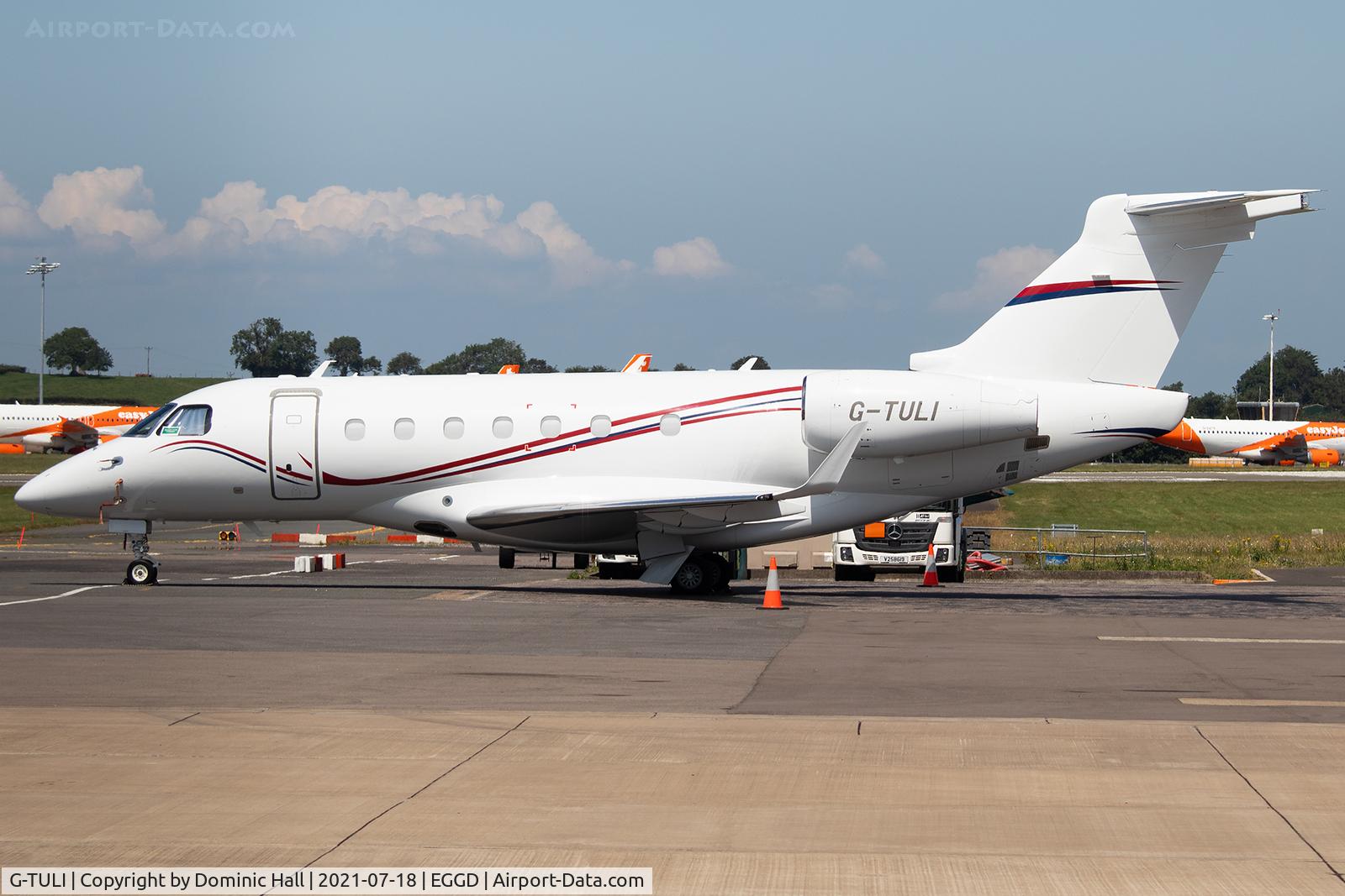 G-TULI, 2015 Embraer EMB-550 Legacy 500 C/N 55000031, BRS 18-07-2021