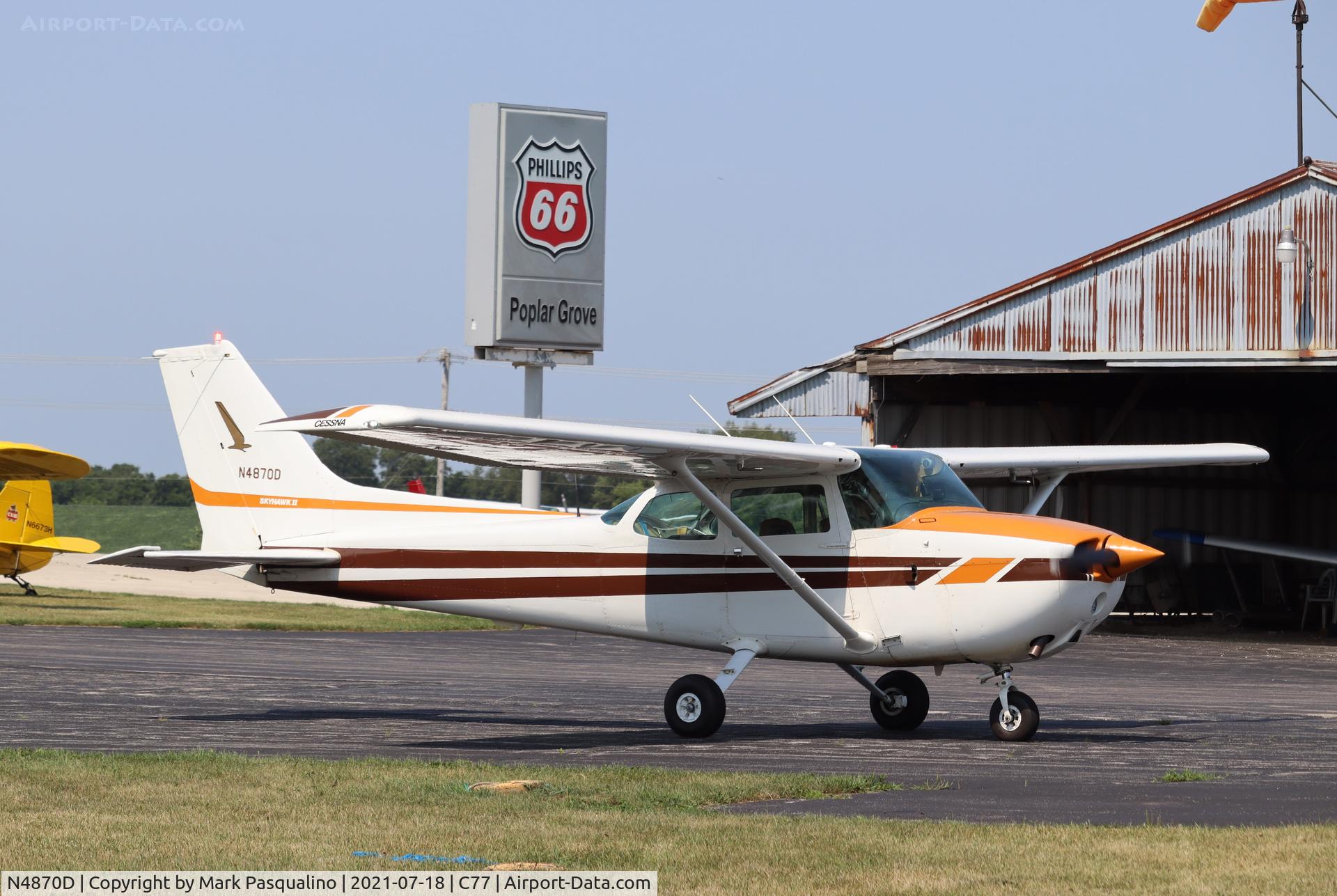 N4870D, 1979 Cessna 172N C/N 17272379, Cessna 172N