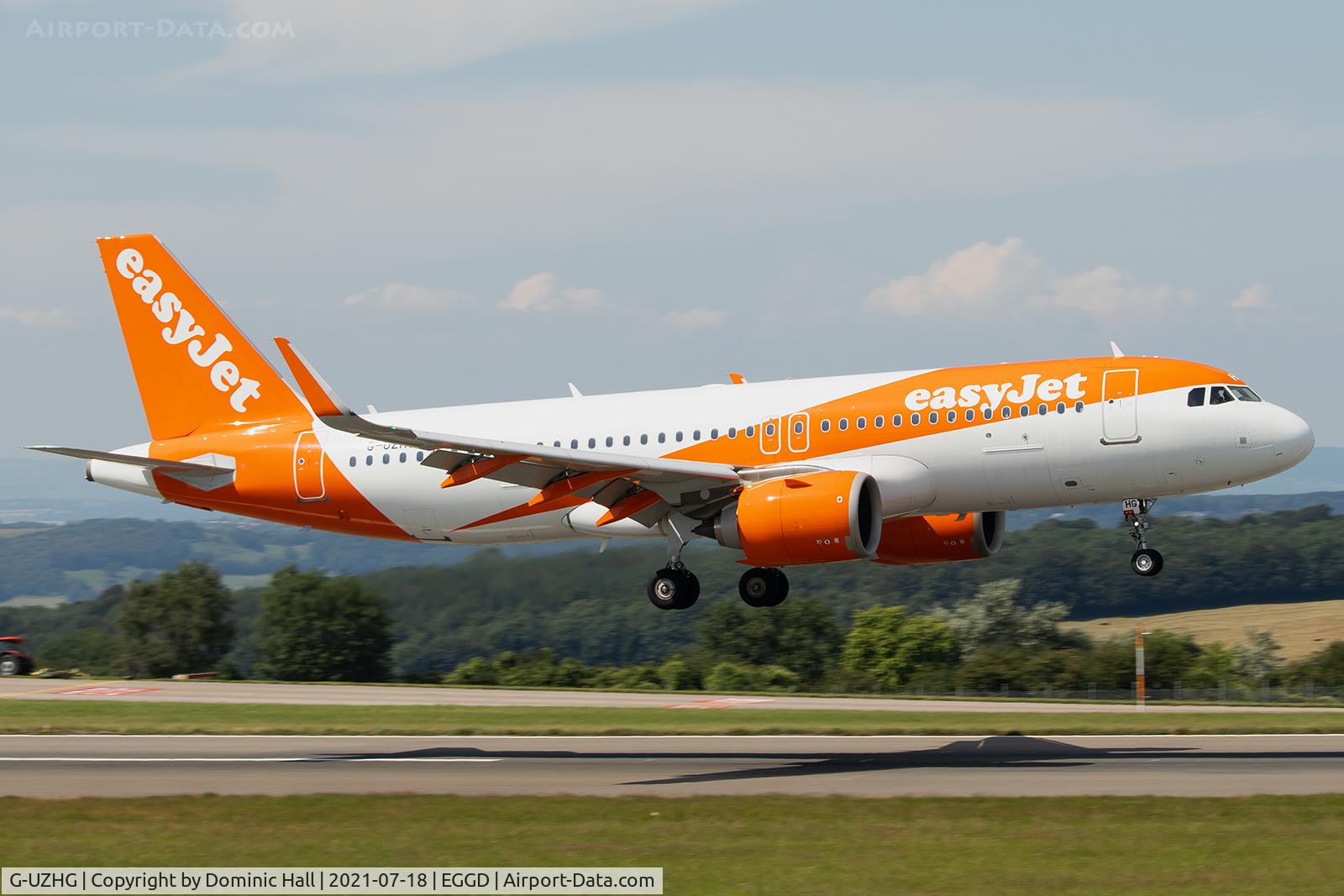 G-UZHG, 2018 Airbus A320-251N C/N 8243, BRS 18-07-21