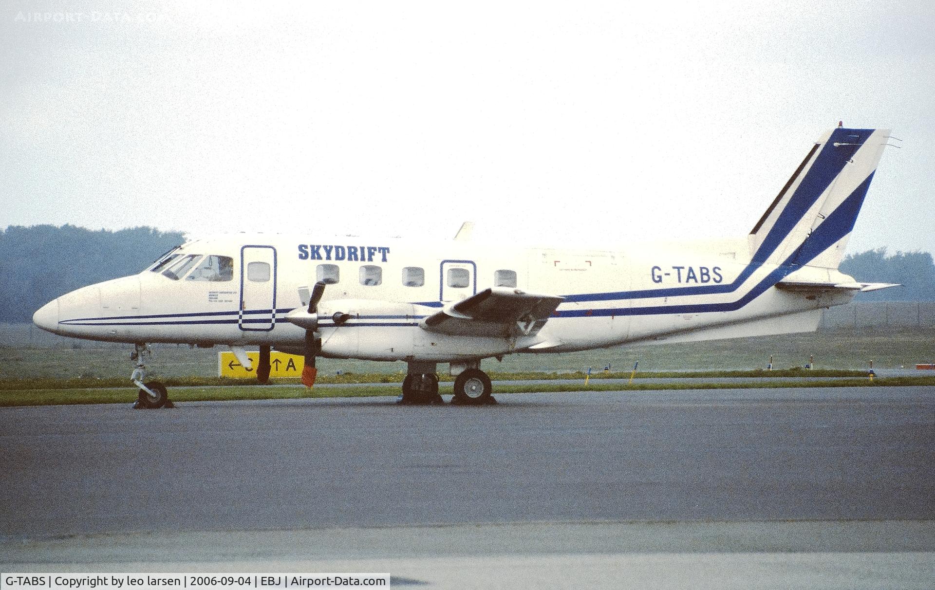 G-TABS, 1979 Embraer EMB-110P1 Bandeirante C/N 110.212, Esbjerg 4.9.2006