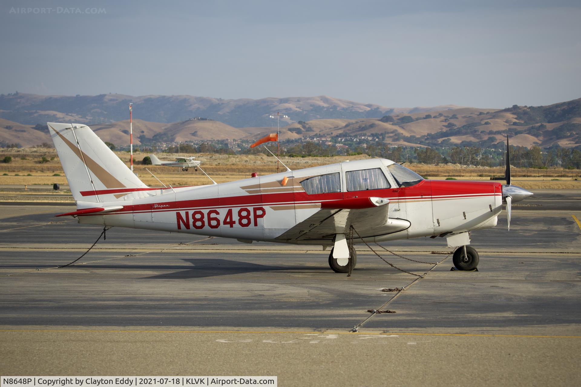 N8648P, 1964 Piper PA-24-260 Comanche C/N 24-4091, Livermore Airport California 2021.