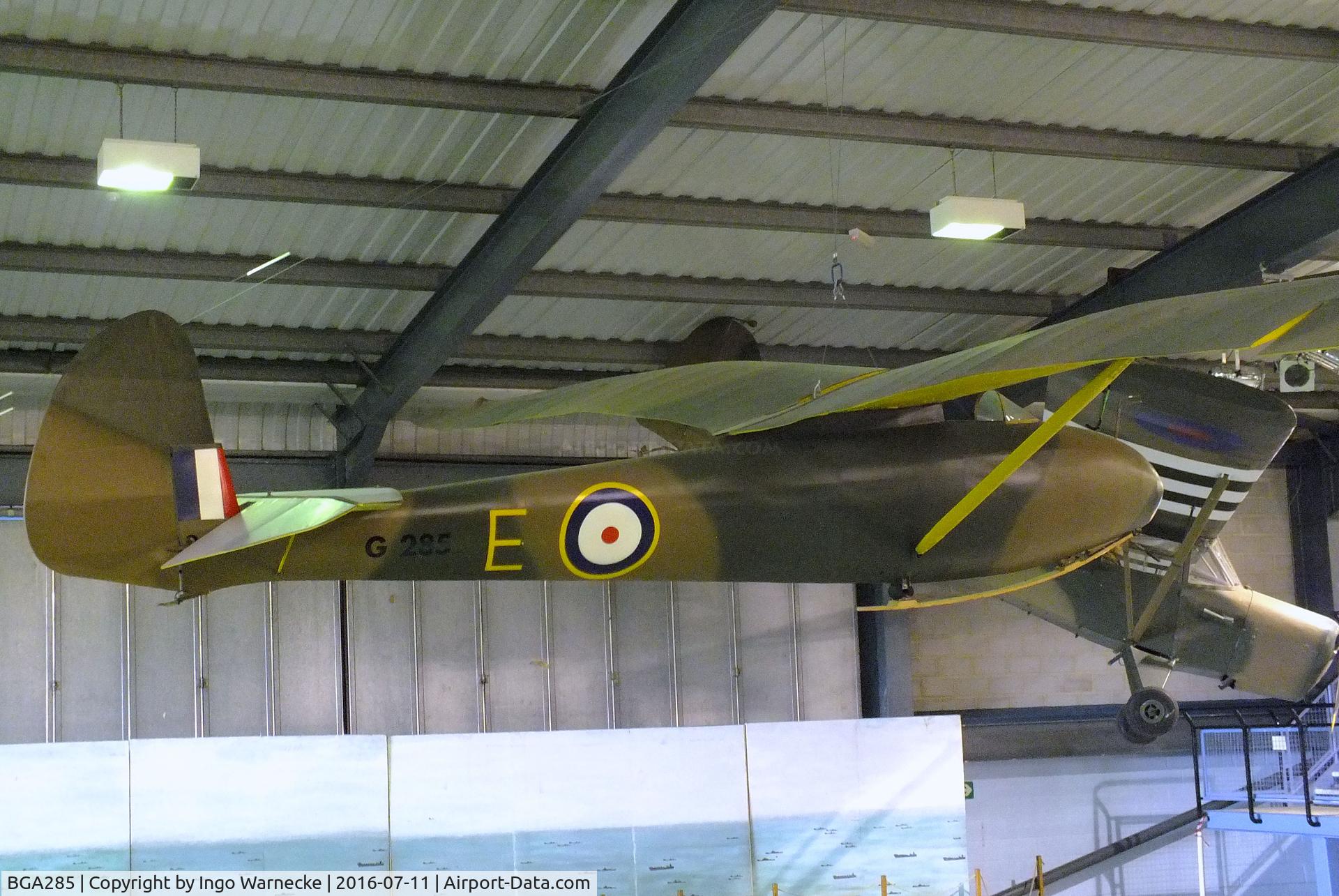 BGA285, 1936 Slingsby T-6 Kite 1 C/N 247A, Slingsby T-6 Kite 1 at the Museum of Army Flying, Middle Wallop