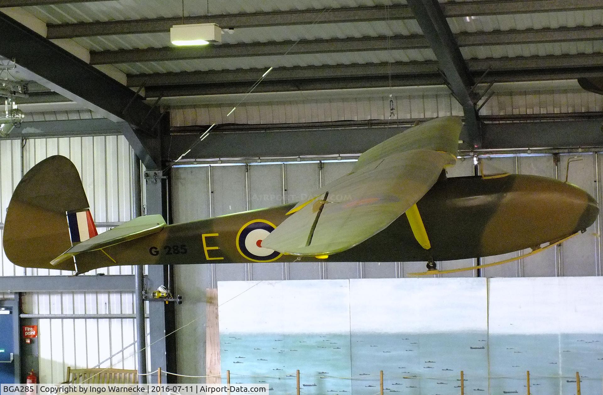 BGA285, 1936 Slingsby T-6 Kite 1 C/N 247A, Slingsby T-6 Kite 1 at the Museum of Army Flying, Middle Wallop