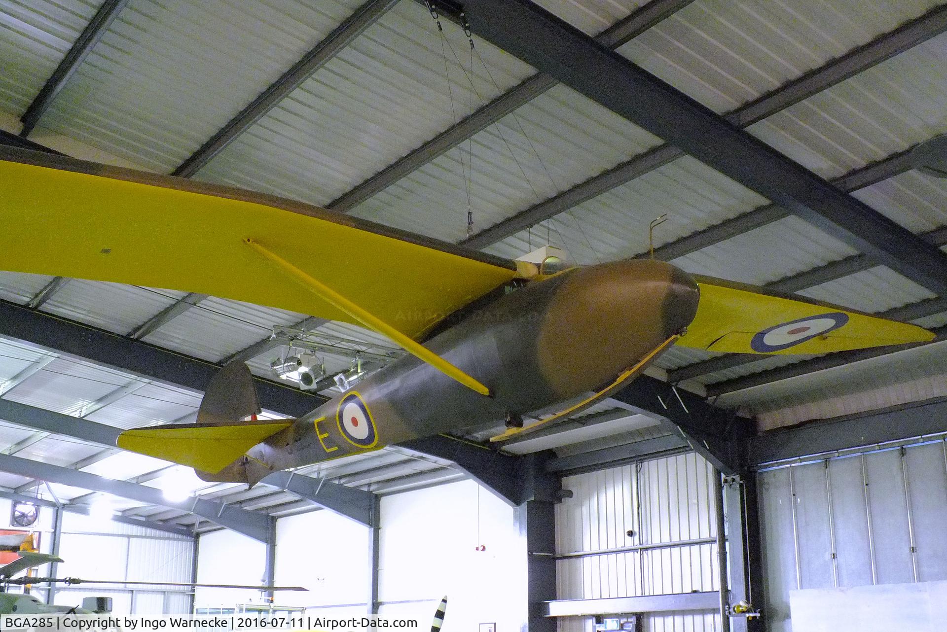BGA285, 1936 Slingsby T-6 Kite 1 C/N 247A, Slingsby T-6 Kite 1 at the Museum of Army Flying, Middle Wallop