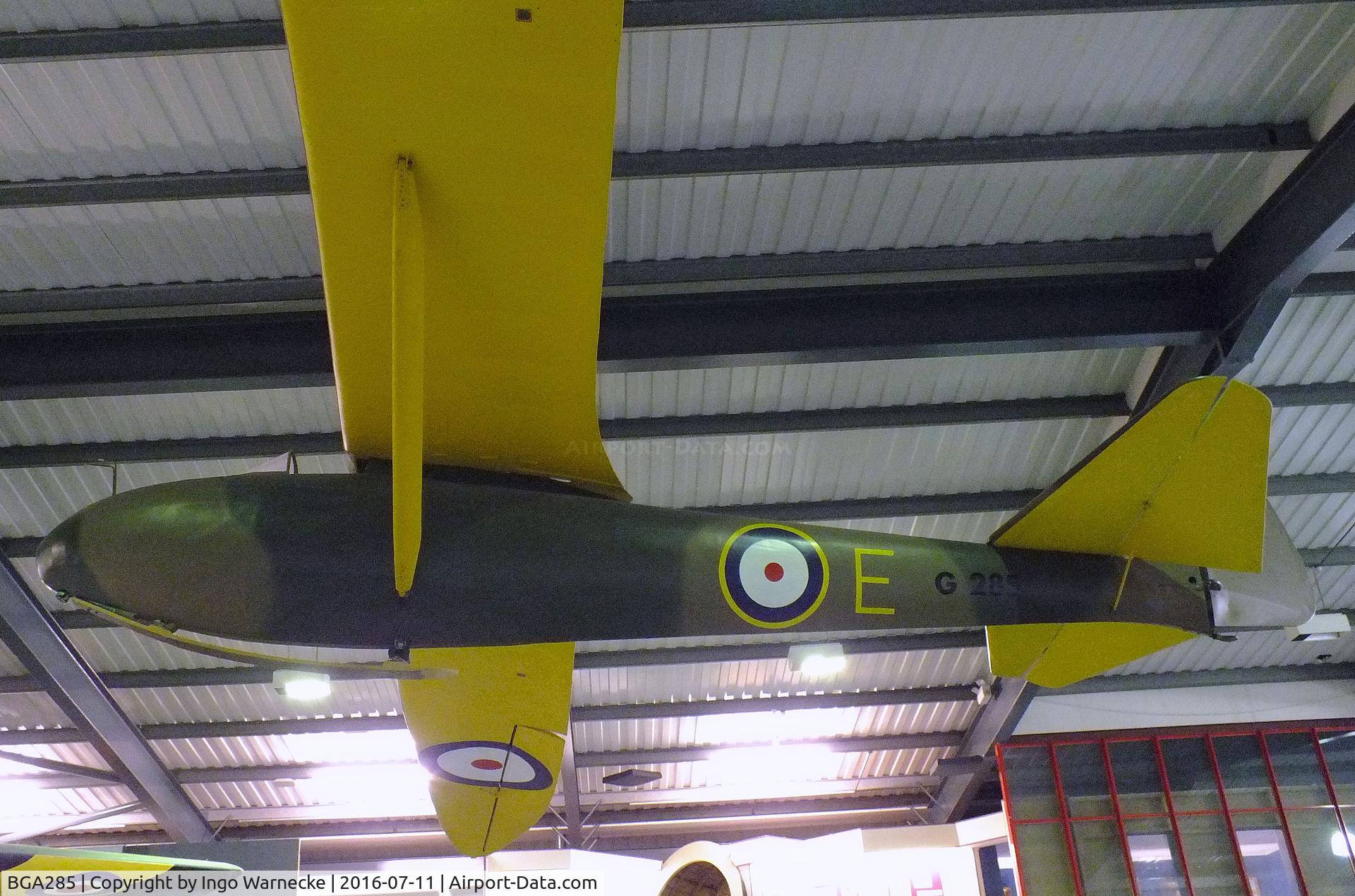BGA285, 1936 Slingsby T-6 Kite 1 C/N 247A, Slingsby T-6 Kite 1 at the Museum of Army Flying, Middle Wallop