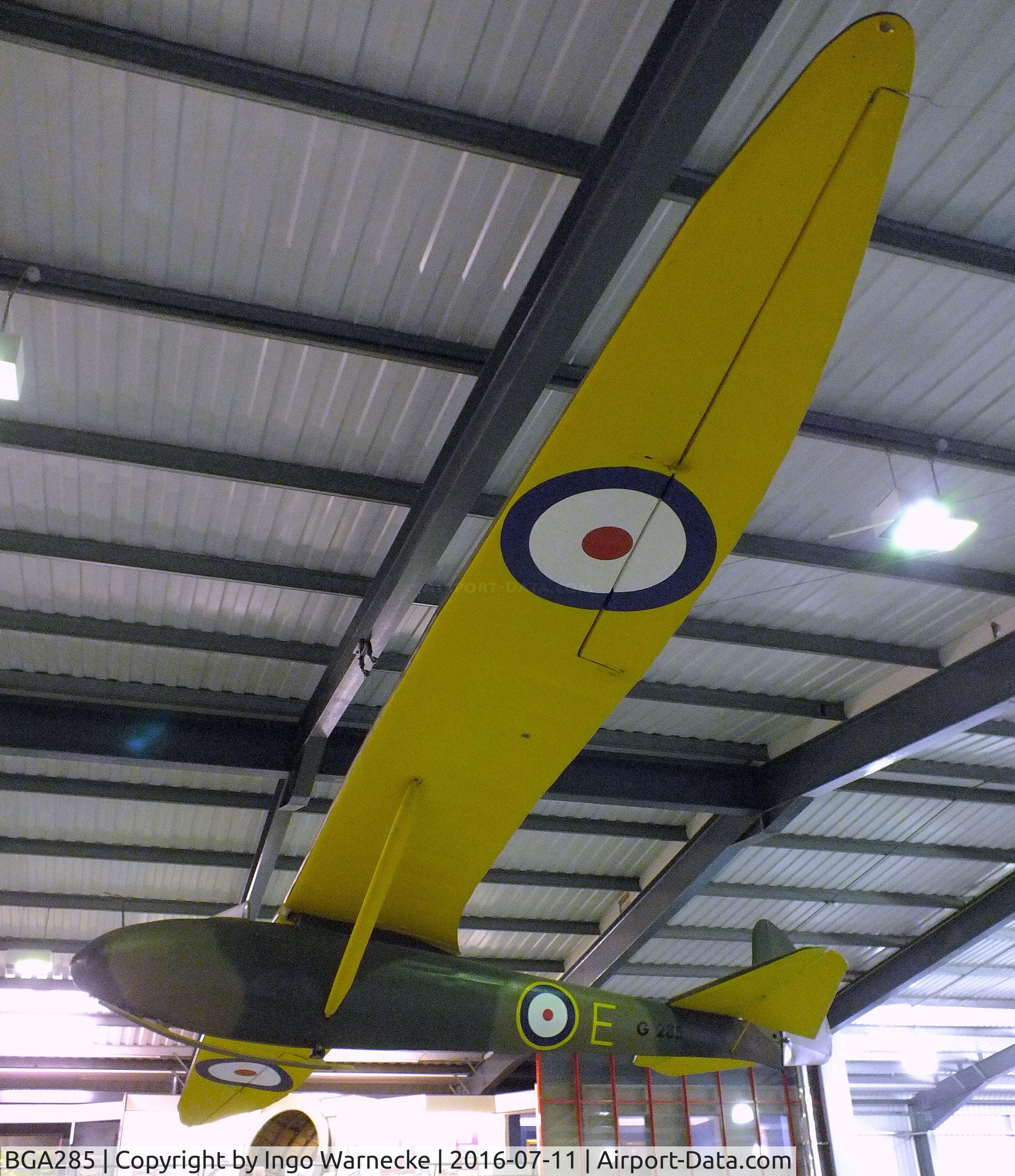 BGA285, 1936 Slingsby T-6 Kite 1 C/N 247A, Slingsby T-6 Kite 1 at the Museum of Army Flying, Middle Wallop