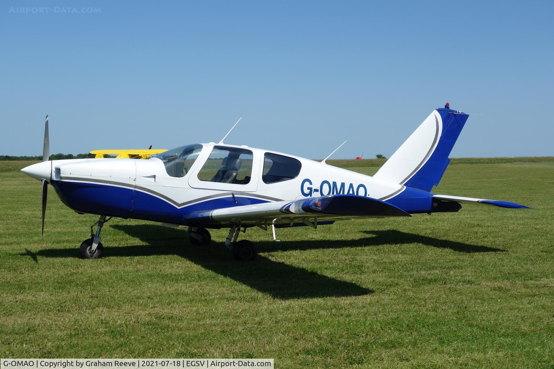 G-OMAO, 1983 Socata TB-20 Trinidad C/N 378, Parked at Old Buckenham.
