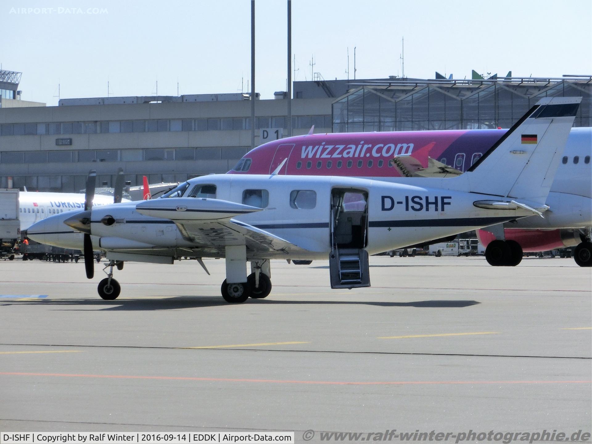 D-ISHF, Piper PA-31T1 Cheyenne I C/N 31T-8104029, Piper PA-31T1 Chyenne I - Heli Flight - 31T-8104029 - D-ISHF - 14.09.2016 - CGN