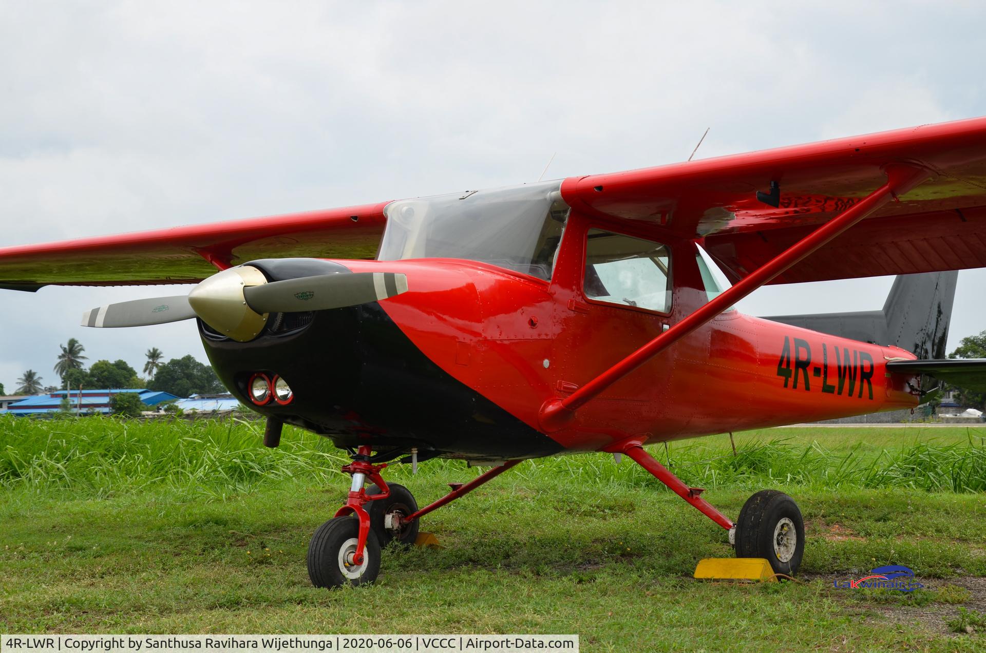 4R-LWR, 1978 Cessna 152 C/N 15281855, 4R-LWR Parked In Front of Lakwin Aviation (PVT) Ltd. at Colombo International Airport, Ratmalana Sri Lanka