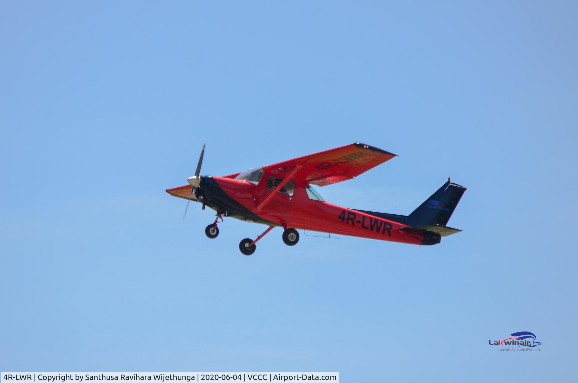 4R-LWR, 1978 Cessna 152 C/N 15281855, 4R-LWR Just After Take Off at Colombo International Airport, Ratmalana Sri Lanka