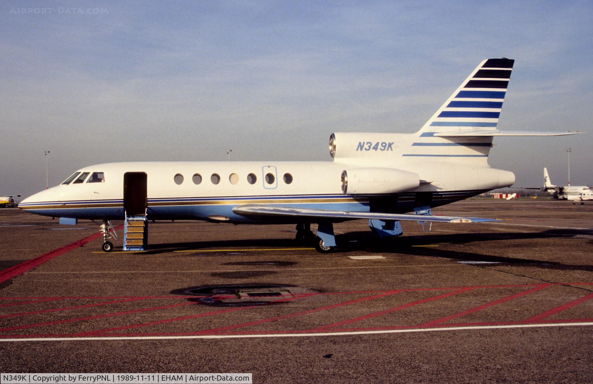 N349K, 1980 Dassault Falcon 50 C/N 17, Kiewit Engineering Company DA50