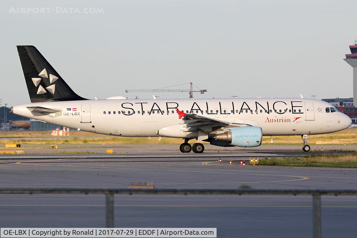 OE-LBX, 2002 Airbus A320-214 C/N 1735, at fra